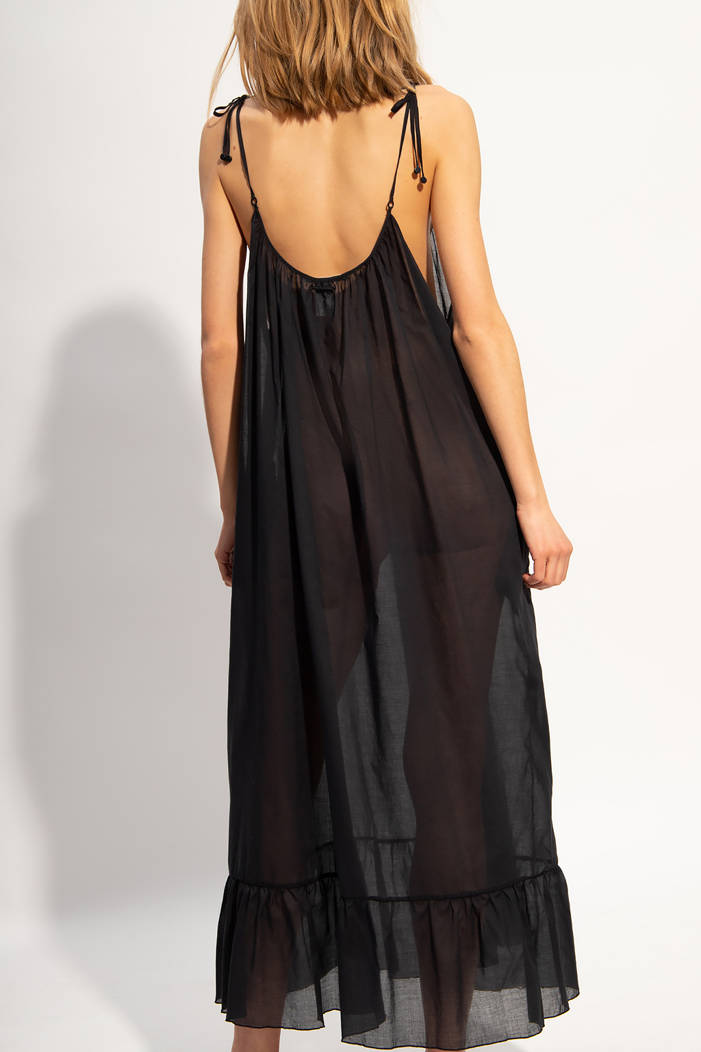 STELLA McCARTNEY Chain Tank Dress ワンピース ブラック Stella Mccartney Chain-Detail Maxi Dress - Black - 30% Off